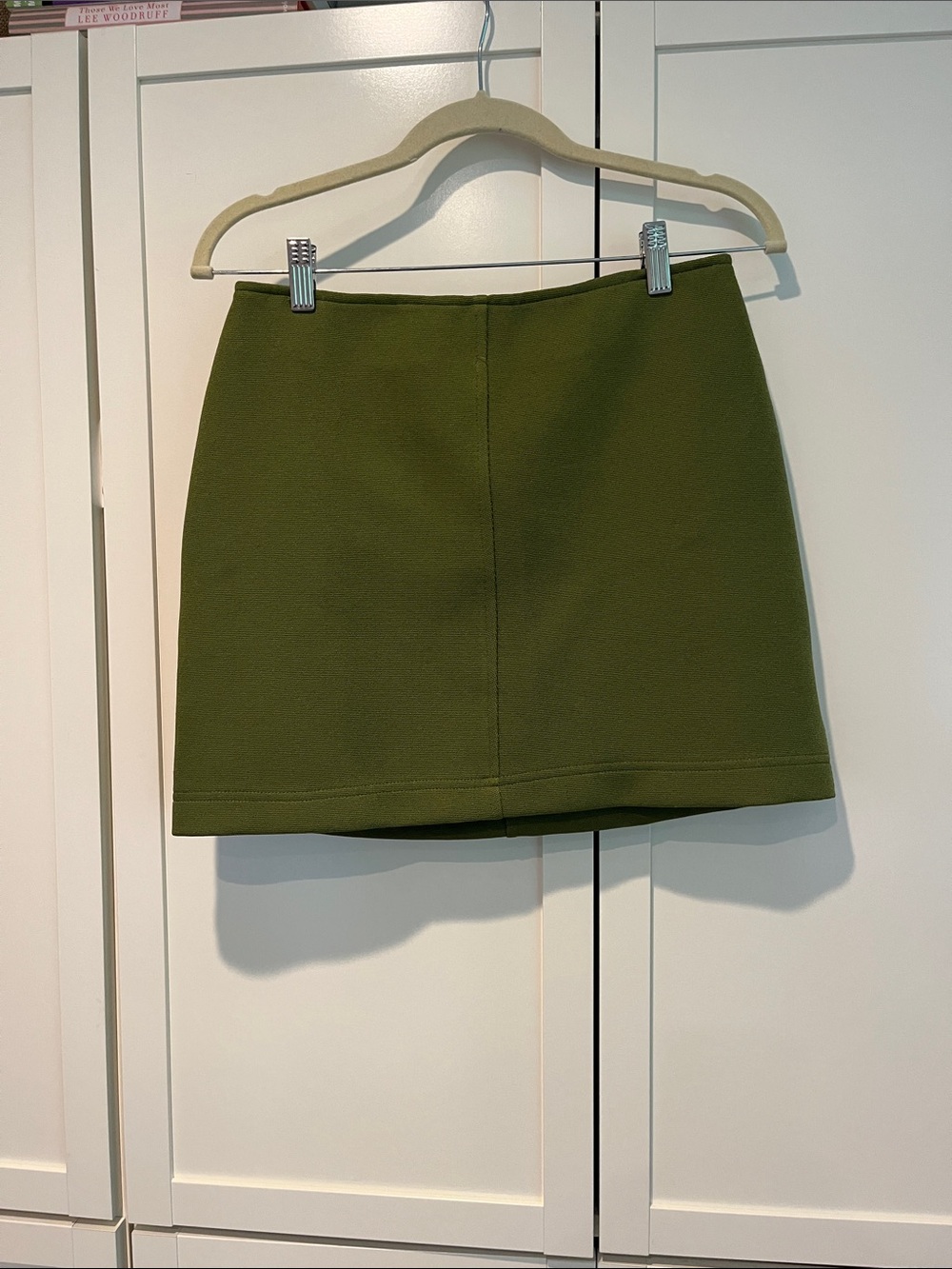 Zara Olive Mini Skirt